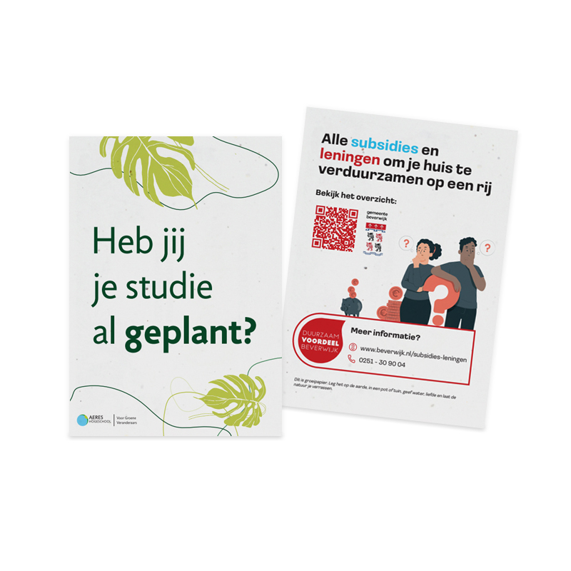 Papier ensemencé A6 | 200 g/m²